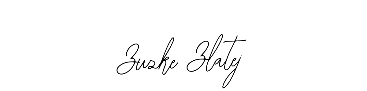 Make a beautiful signature design for name Zuzke Zlatej. Use this online signature maker to create a handwritten signature for free. Zuzke Zlatej signature style 12 images and pictures png