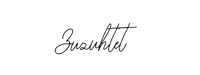 Zuzuhtet stylish signature style. Best Handwritten Sign (Bearetta-2O07w) for my name. Handwritten Signature Collection Ideas for my name Zuzuhtet. Zuzuhtet signature style 12 images and pictures png