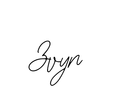 Similarly Bearetta-2O07w is the best handwritten signature design. Signature creator online .You can use it as an online autograph creator for name Zvyn. Zvyn signature style 12 images and pictures png