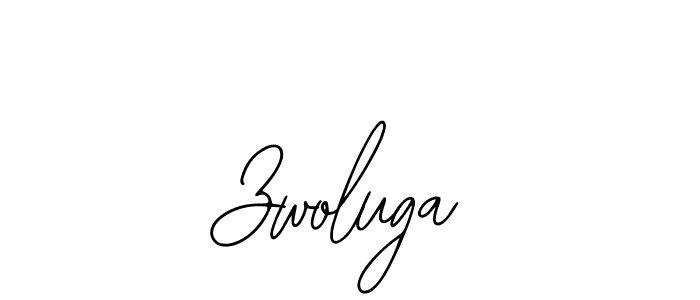 Use a signature maker to create a handwritten signature online. With this signature software, you can design (Bearetta-2O07w) your own signature for name Zwoluga. Zwoluga signature style 12 images and pictures png
