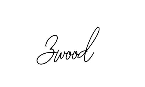 Also we have Zwood name is the best signature style. Create professional handwritten signature collection using Bearetta-2O07w autograph style. Zwood signature style 12 images and pictures png