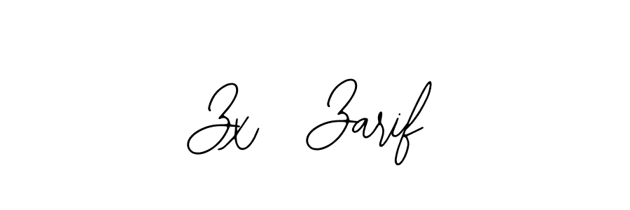 How to Draw Zx  Zarif signature style? Bearetta-2O07w is a latest design signature styles for name Zx  Zarif. Zx  Zarif signature style 12 images and pictures png