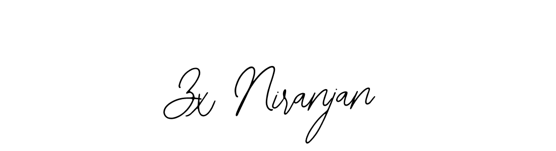 Also You can easily find your signature by using the search form. We will create Zx Niranjan name handwritten signature images for you free of cost using Bearetta-2O07w sign style. Zx Niranjan signature style 12 images and pictures png