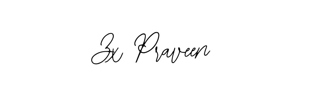 Bearetta-2O07w is a professional signature style that is perfect for those who want to add a touch of class to their signature. It is also a great choice for those who want to make their signature more unique. Get Zx Praveen name to fancy signature for free. Zx Praveen signature style 12 images and pictures png