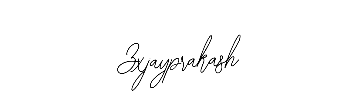 You should practise on your own different ways (Bearetta-2O07w) to write your name (Zxjayprakash) in signature. don't let someone else do it for you. Zxjayprakash signature style 12 images and pictures png