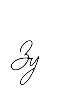 How to make Zy signature? Bearetta-2O07w is a professional autograph style. Create handwritten signature for Zy name. Zy signature style 12 images and pictures png