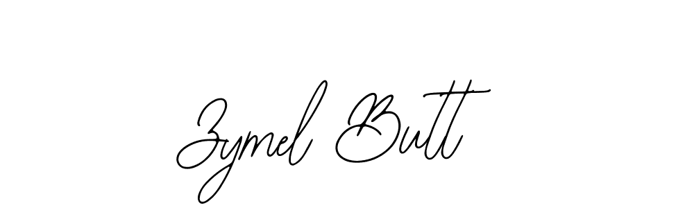 Zymel Butt stylish signature style. Best Handwritten Sign (Bearetta-2O07w) for my name. Handwritten Signature Collection Ideas for my name Zymel Butt. Zymel Butt signature style 12 images and pictures png