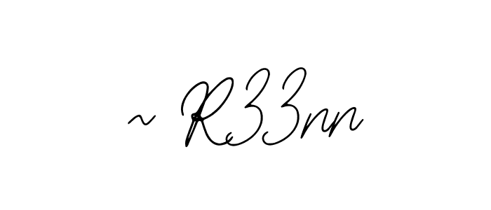 This is the best signature style for the ~ R33nn name. Also you like these signature font (Bearetta-2O07w). Mix name signature. ~ R33nn signature style 12 images and pictures png