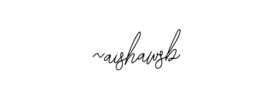 How to Draw ~aishawsb signature style? Bearetta-2O07w is a latest design signature styles for name ~aishawsb. ~aishawsb signature style 12 images and pictures png