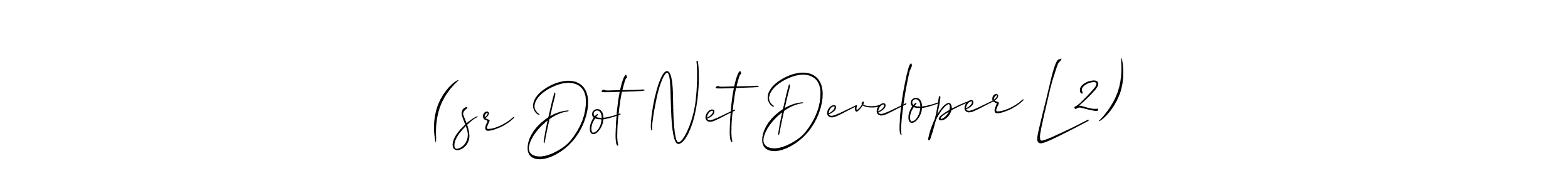 Here are the top 10 professional signature styles for the name (sr Dot Net Developer L2). These are the best autograph styles you can use for your name. (sr Dot Net Developer L2) signature style 2 images and pictures png