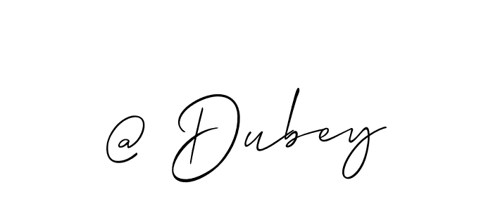 Once you've used our free online signature maker to create your best signature Allison_Script style, it's time to enjoy all of the benefits that @ Dubey name signing documents. @ Dubey signature style 2 images and pictures png