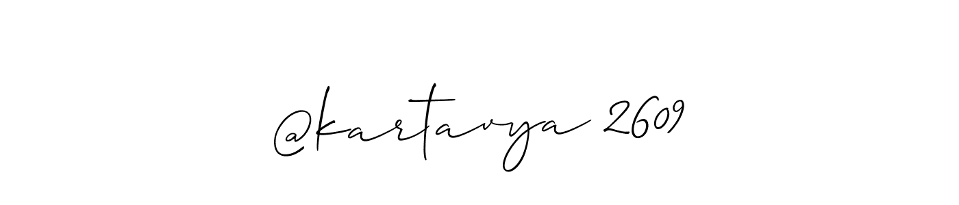 Once you've used our free online signature maker to create your best signature Allison_Script style, it's time to enjoy all of the benefits that @kartavya 2609 name signing documents. @kartavya 2609 signature style 2 images and pictures png