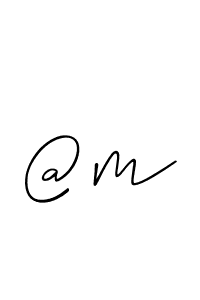 Once you've used our free online signature maker to create your best signature Allison_Script style, it's time to enjoy all of the benefits that @m name signing documents. @m signature style 2 images and pictures png