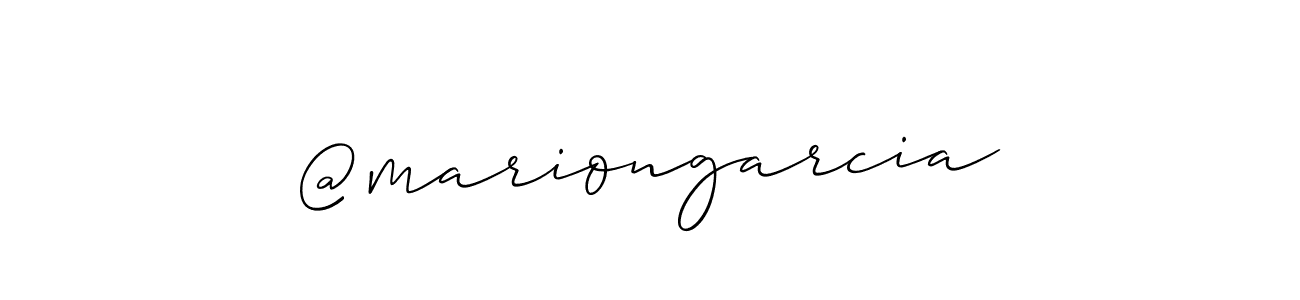 Similarly Allison_Script is the best handwritten signature design. Signature creator online .You can use it as an online autograph creator for name @mariongarcia. @mariongarcia signature style 2 images and pictures png