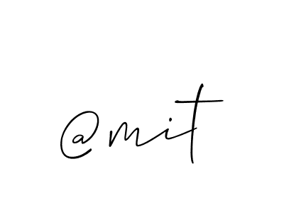 You should practise on your own different ways (Allison_Script) to write your name (@mit) in signature. don't let someone else do it for you. @mit signature style 2 images and pictures png