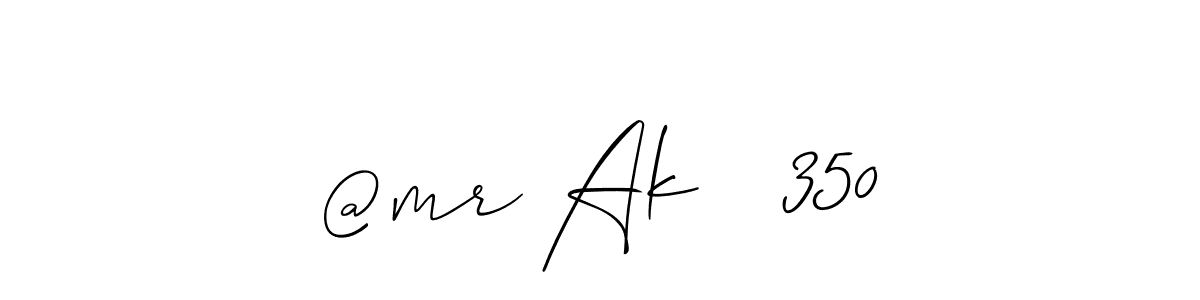 How to Draw @mr Ak   350 signature style? Allison_Script is a latest design signature styles for name @mr Ak   350. @mr Ak   350 signature style 2 images and pictures png
