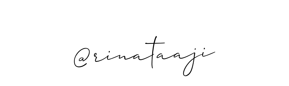 Best and Professional Signature Style for @rinataaji. Allison_Script Best Signature Style Collection. @rinataaji signature style 2 images and pictures png