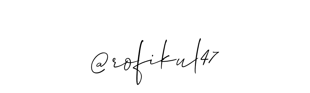 @rofikul47 stylish signature style. Best Handwritten Sign (Allison_Script) for my name. Handwritten Signature Collection Ideas for my name @rofikul47. @rofikul47 signature style 2 images and pictures png