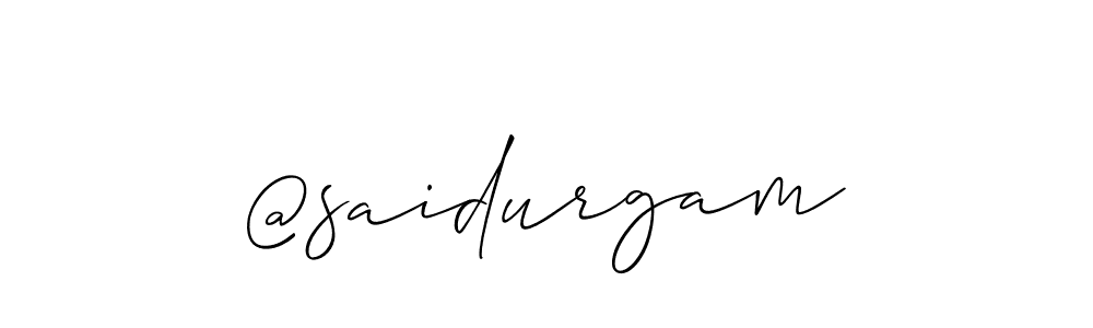 Best and Professional Signature Style for @saidurgam. Allison_Script Best Signature Style Collection. @saidurgam signature style 2 images and pictures png