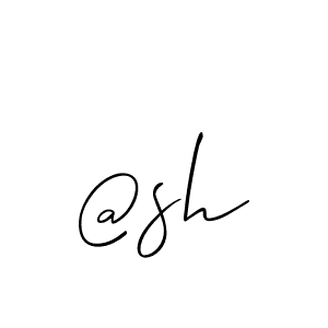 @sh stylish signature style. Best Handwritten Sign (Allison_Script) for my name. Handwritten Signature Collection Ideas for my name @sh. @sh signature style 2 images and pictures png