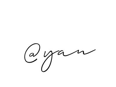 See photos of @yan official signature by Spectra . Check more albums & portfolios. Read reviews & check more about Allison_Script font. @yan signature style 2 images and pictures png
