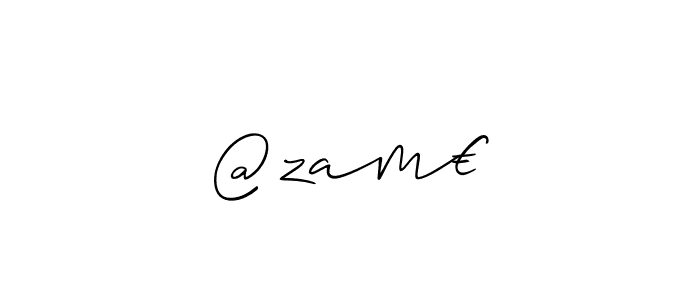 if you are searching for the best signature style for your name @zam€. so please give up your signature search. here we have designed multiple signature styles  using Allison_Script. @zam€ signature style 2 images and pictures png