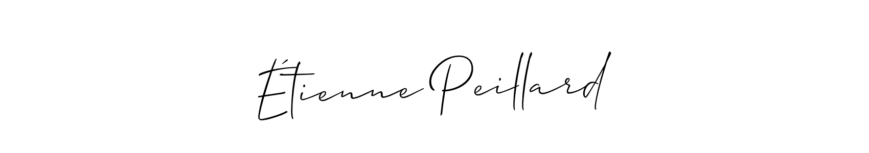 It looks lik you need a new signature style for name Étienne Peillard. Design unique handwritten (Allison_Script) signature with our free signature maker in just a few clicks. Étienne Peillard signature style 2 images and pictures png