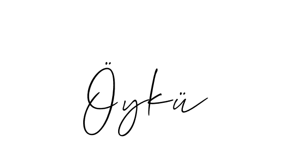 Best and Professional Signature Style for Öykü. Allison_Script Best Signature Style Collection. Öykü signature style 2 images and pictures png