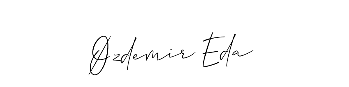 Also You can easily find your signature by using the search form. We will create Øzdemir Eda name handwritten signature images for you free of cost using Allison_Script sign style. Øzdemir Eda signature style 2 images and pictures png