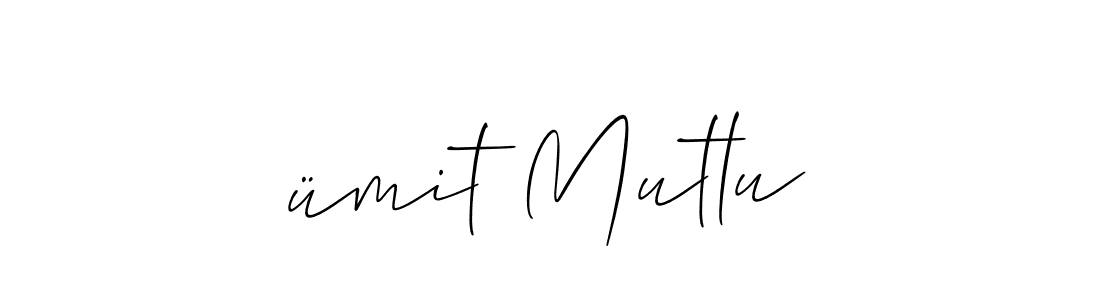 You can use this online signature creator to create a handwritten signature for the name ümit Mutlu. This is the best online autograph maker. ümit Mutlu signature style 2 images and pictures png