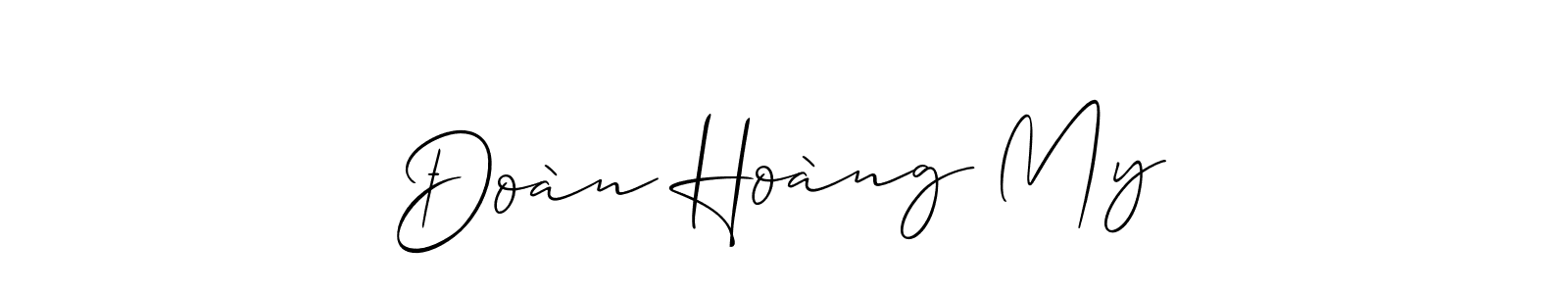 Here are the top 10 professional signature styles for the name Đoàn Hoàng My. These are the best autograph styles you can use for your name. Đoàn Hoàng My signature style 2 images and pictures png