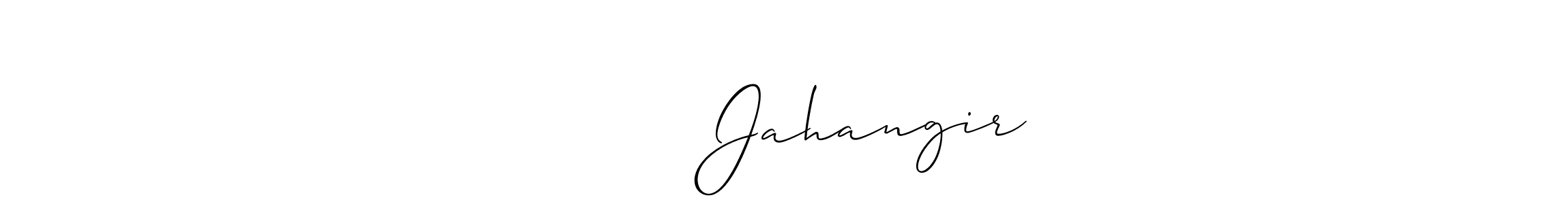 This is the best signature style for the جہانگیر Jahangir name. Also you like these signature font (Allison_Script). Mix name signature. جہانگیر Jahangir signature style 2 images and pictures png