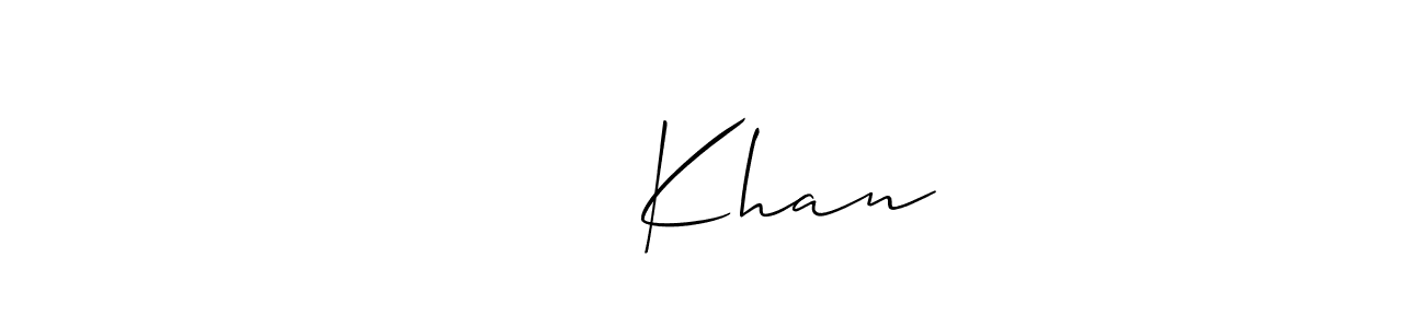 Make a beautiful signature design for name شاکر Khan. Use this online signature maker to create a handwritten signature for free. شاکر Khan signature style 2 images and pictures png