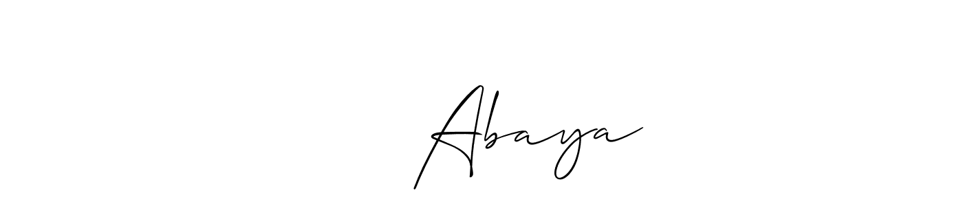 How to make غيوض Abaya name signature. Use Allison_Script style for creating short signs online. This is the latest handwritten sign. غيوض Abaya signature style 2 images and pictures png