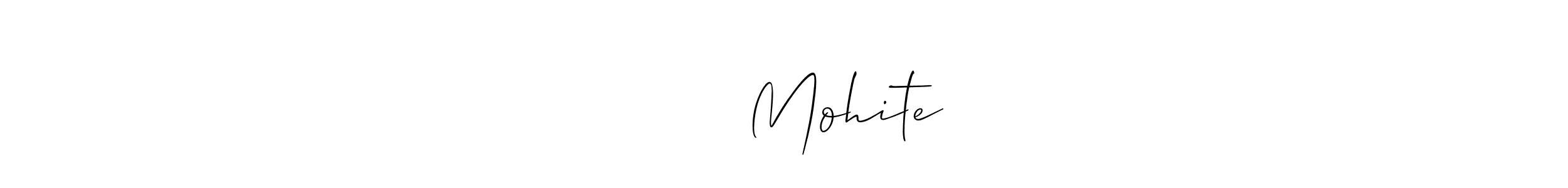 Also we have अनिकेत Mohite name is the best signature style. Create professional handwritten signature collection using Allison_Script autograph style. अनिकेत Mohite signature style 2 images and pictures png