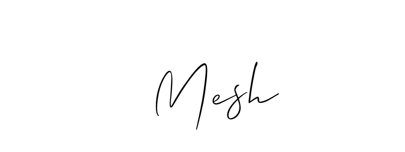 It looks lik you need a new signature style for name उ Mesh. Design unique handwritten (Allison_Script) signature with our free signature maker in just a few clicks. उ Mesh signature style 2 images and pictures png