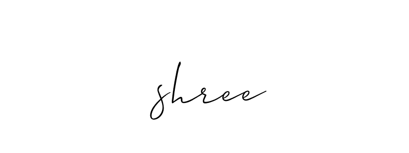 Also we have धshree name is the best signature style. Create professional handwritten signature collection using Allison_Script autograph style. धshree signature style 2 images and pictures png