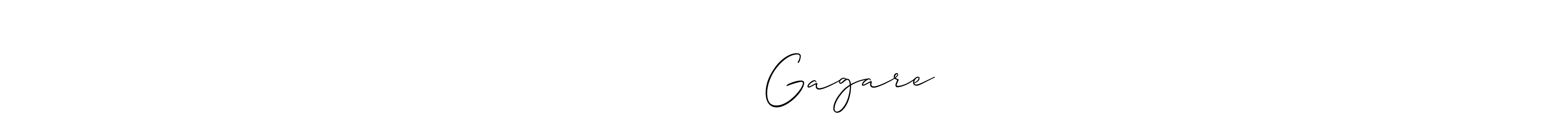 How to make नानासाहेब Gagare name signature. Use Allison_Script style for creating short signs online. This is the latest handwritten sign. नानासाहेब Gagare signature style 2 images and pictures png