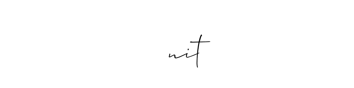 The best way (Allison_Script) to make a short signature is to pick only two or three words in your name. The name प्रnit include a total of six letters. For converting this name. प्रnit signature style 2 images and pictures png