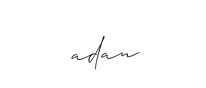 How to make मadan name signature. Use Allison_Script style for creating short signs online. This is the latest handwritten sign. मadan signature style 2 images and pictures png