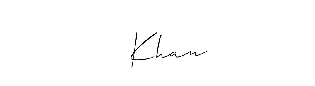 The best way (Allison_Script) to make a short signature is to pick only two or three words in your name. The name यू Khan include a total of six letters. For converting this name. यू Khan signature style 2 images and pictures png
