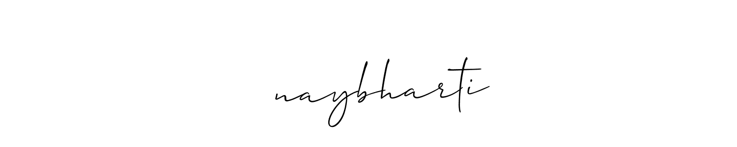 Once you've used our free online signature maker to create your best signature Allison_Script style, it's time to enjoy all of the benefits that विnaybharti name signing documents. विnaybharti signature style 2 images and pictures png