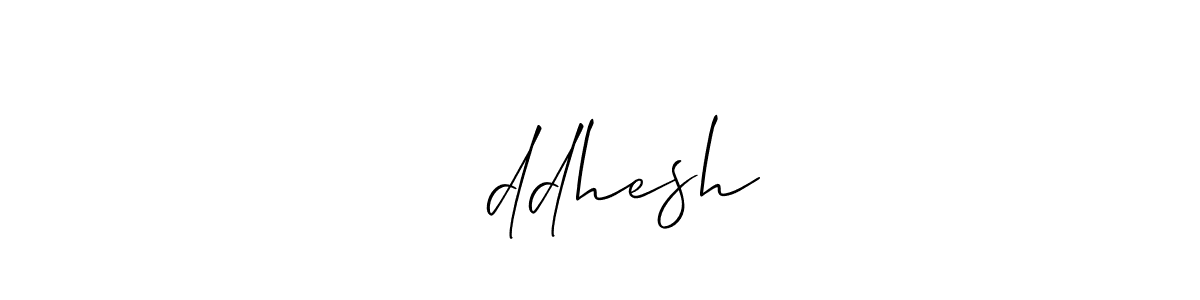 How to make सिddhesh signature? Allison_Script is a professional autograph style. Create handwritten signature for सिddhesh name. सिddhesh signature style 2 images and pictures png