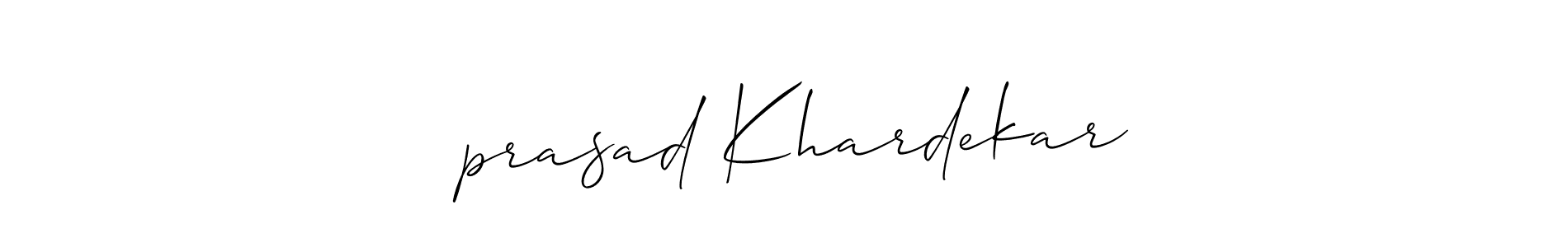 Best and Professional Signature Style for ॐprasad Khardekar. Allison_Script Best Signature Style Collection. ॐprasad Khardekar signature style 2 images and pictures png