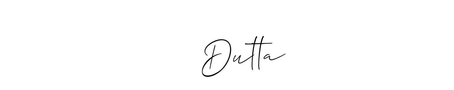ডিপ Dutta stylish signature style. Best Handwritten Sign (Allison_Script) for my name. Handwritten Signature Collection Ideas for my name ডিপ Dutta. ডিপ Dutta signature style 2 images and pictures png
