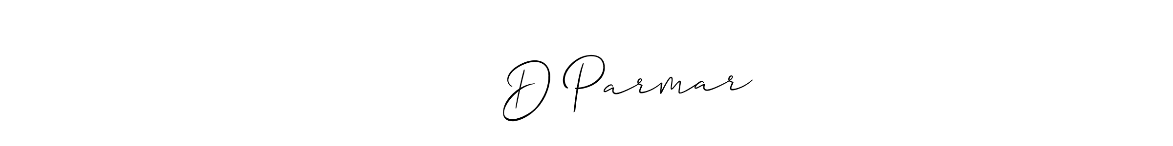 Use a signature maker to create a handwritten signature online. With this signature software, you can design (Allison_Script) your own signature for name જસપાલ D Parmar. જસપાલ D Parmar signature style 2 images and pictures png