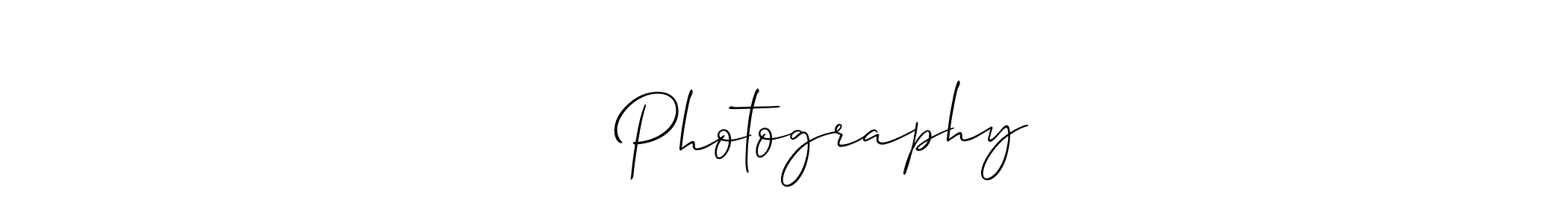 Design your own signature with our free online signature maker. With this signature software, you can create a handwritten (Allison_Script) signature for name மணி Photography. மணி Photography signature style 2 images and pictures png