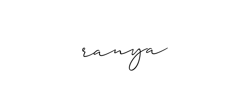 Make a beautiful signature design for name ஷranya. Use this online signature maker to create a handwritten signature for free. ஷranya signature style 2 images and pictures png