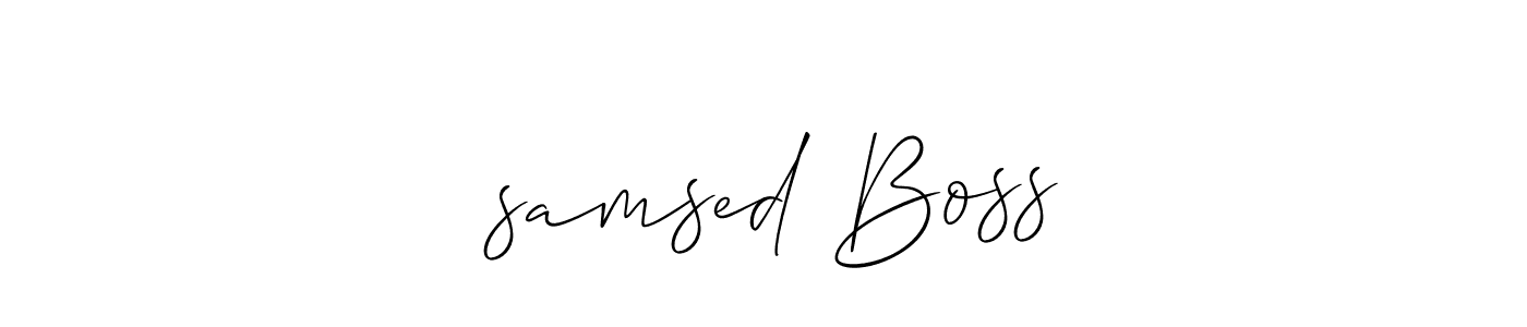 Best and Professional Signature Style for ™samsed Boss. Allison_Script Best Signature Style Collection. ™samsed Boss signature style 2 images and pictures png