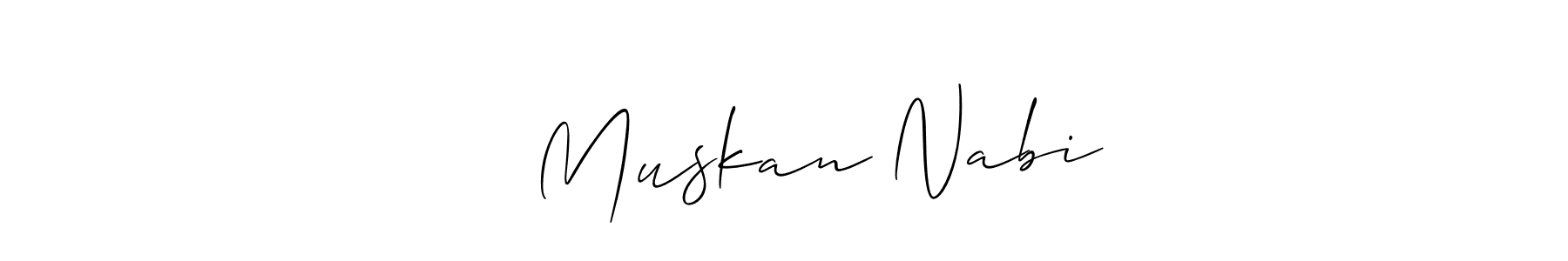 It looks lik you need a new signature style for name ♥️ Muskan Nabi. Design unique handwritten (Allison_Script) signature with our free signature maker in just a few clicks. ♥️ Muskan Nabi signature style 2 images and pictures png